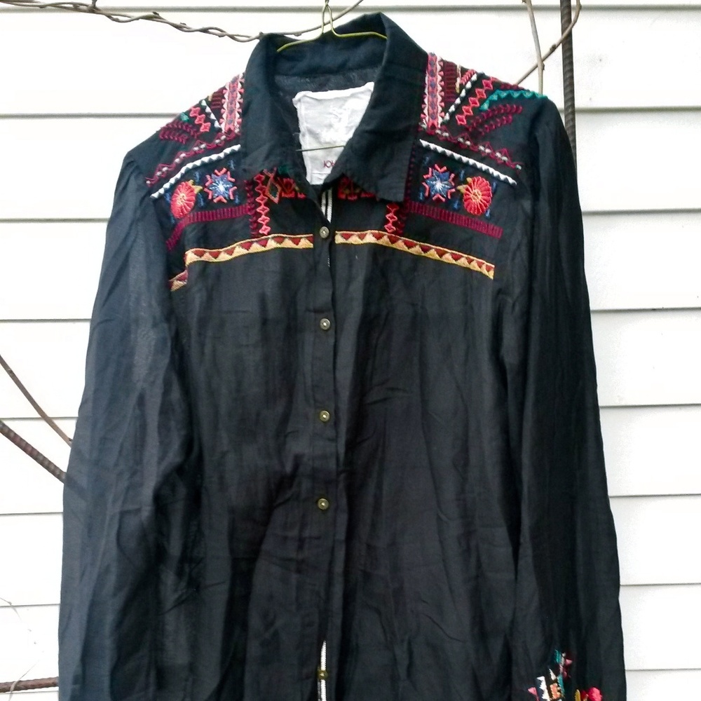 Johnny Was women's blouse